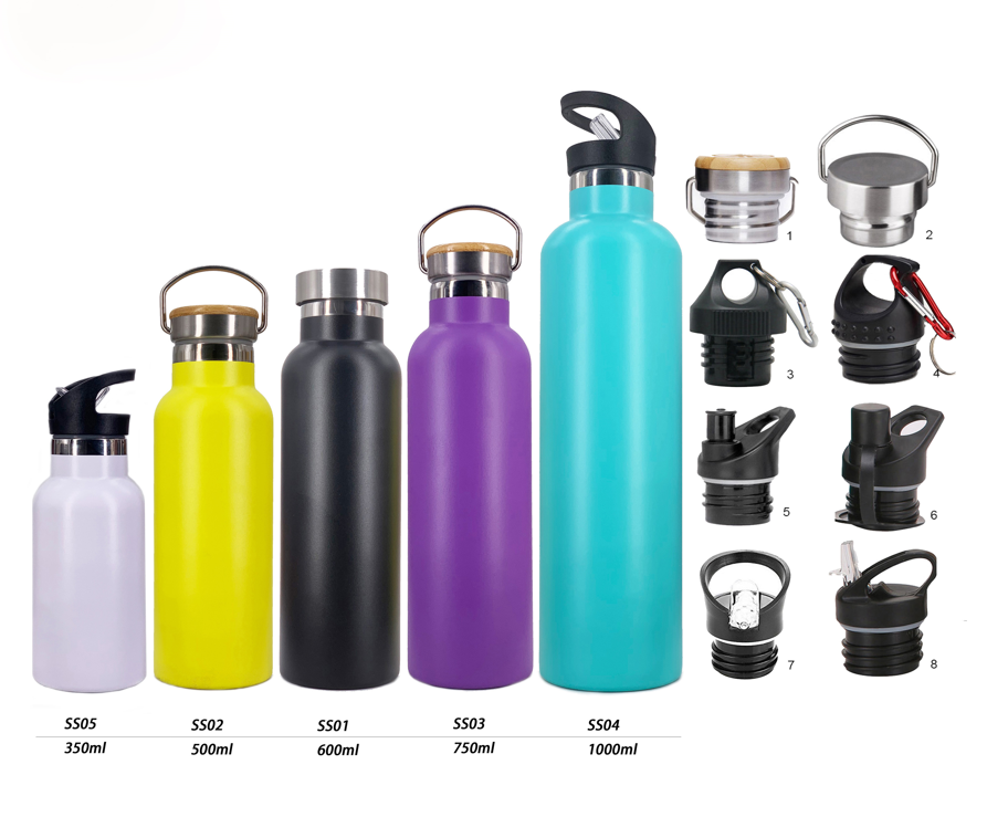 Insulated thermos water bottles like TAL with standard mouth