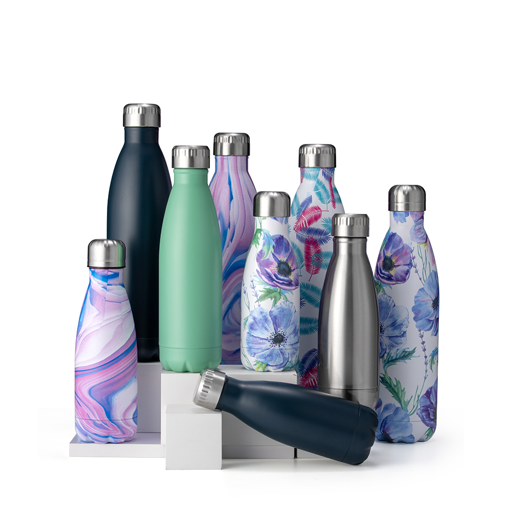 Stainless Steel Cola Bottles as Swell Vacuum Insulated Flask