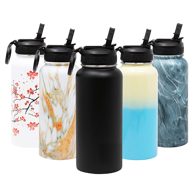 32oz Double Wall Simple Modern Insulated Thermos Flask