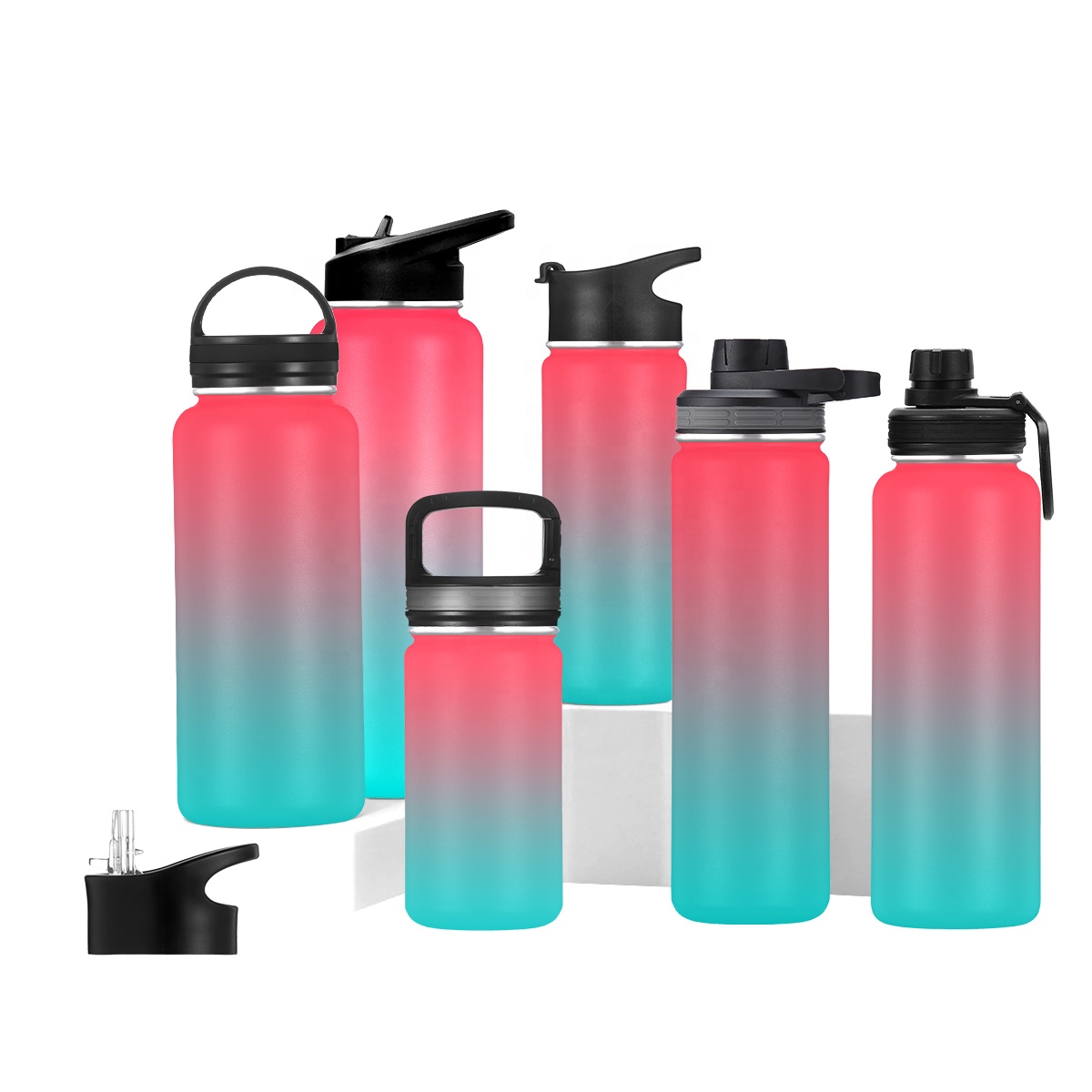 14oz-40oz Wide Mouth Vacuum Insulated Water Bottles