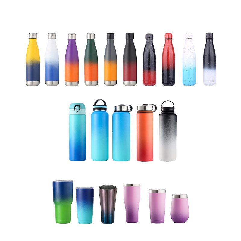 Custom wholesale double wall thermos insulated sports Vacuum Flasks