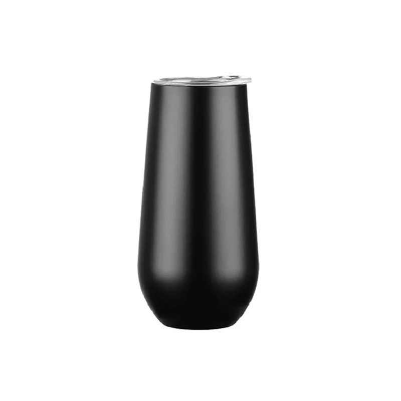 Vacuum insulated egg wine stainless steel tumbler