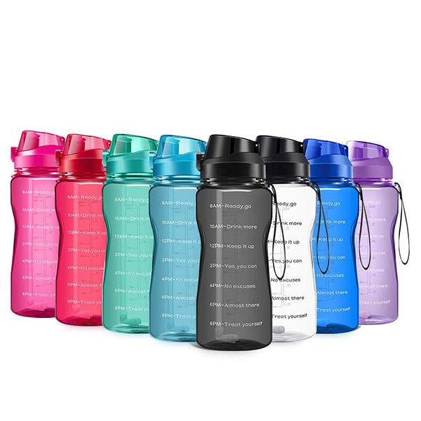 Plastic 2.2L Large Fitness water bottle