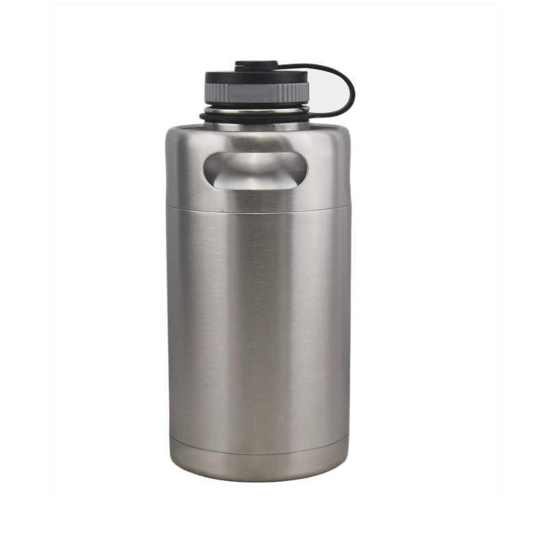 Double Wall Stainless Steel Vacuum Insulated Leak Proof Keg Beer Growler