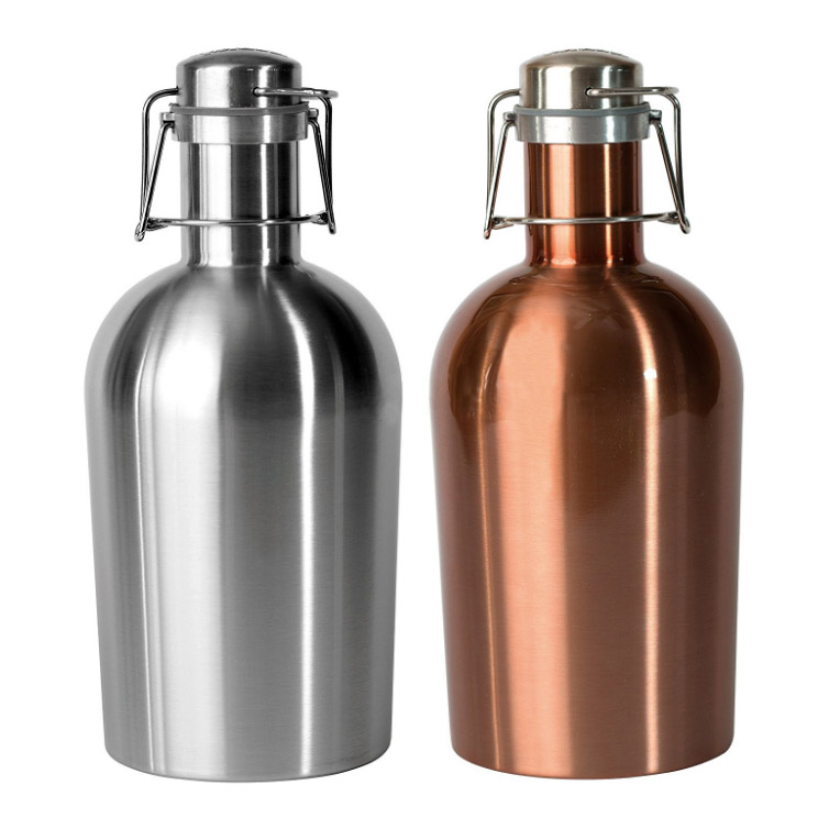 Double Wall Stainless Steel Growler Wine Bottle