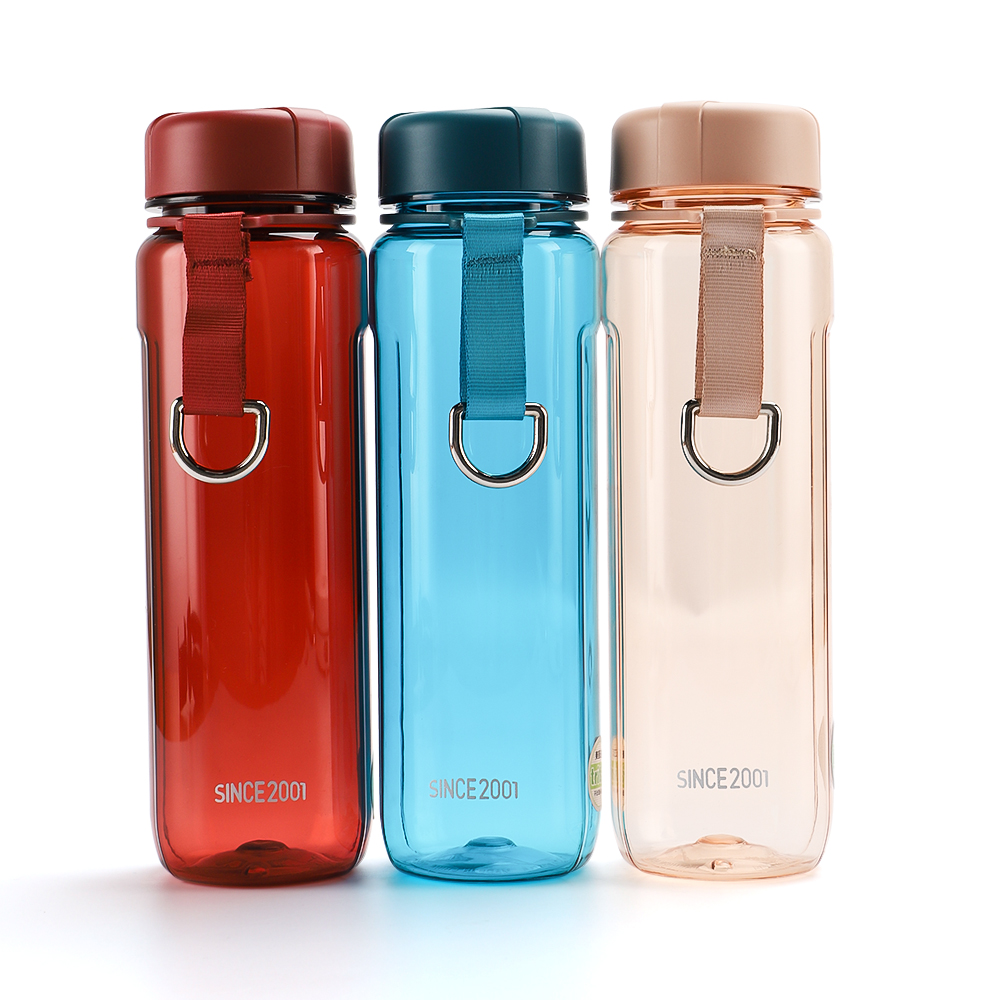 500ml 1000ml Eco friendly BPA free transparent sport water